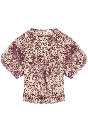 Top in seta stampata Karlita ISABEL MARANT | HT0568FBC1J05IPUEC